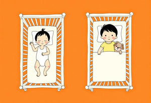 When can babies sleep with stuffed animals?